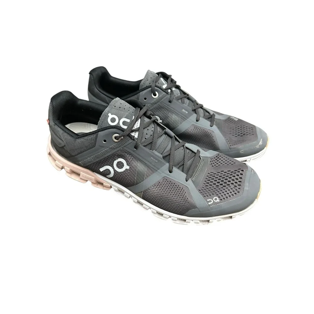 ON CLOUD CLOUDFLOW Running Shoes Women's Size‎ 10 Black Rose Sneakers #S102-1